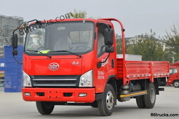 FAW Jiefang Hu VN 140hp 4X2(6 wheels) 4.2m Single Row Flatbed Truck (China VI) Exterior (3) | 86Trucks