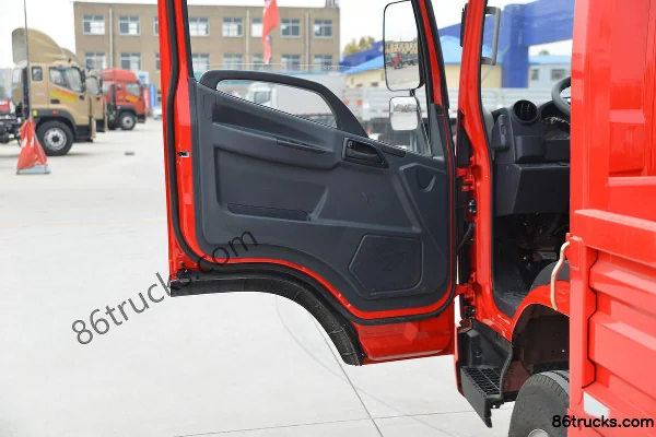FAW Jiefang Hu VN 140hp 4X2(6 wheels) 4.2m Single Row Flatbed Truck (China VI) Cab (2) | 86Trucks