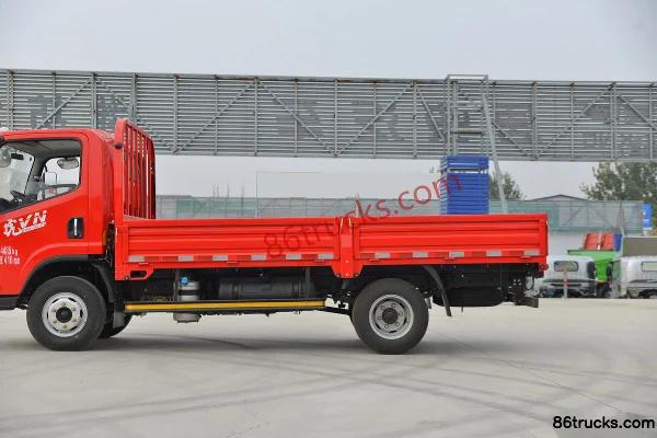 FAW Jiefang Hu VN 140hp 4X2(6 wheels) 4.2m Single Row Flatbed Truck (China VI) Body (2) | 86Trucks