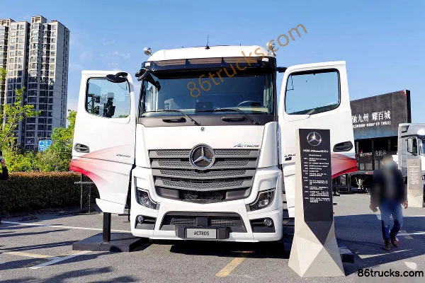 Mercedes-Benz Actros C Heavy Truck Superior Edition 580hp 6X4(10 wheels) AMT Automatic Tractor Truck (China VI) Exterior (2) | 86Trucks