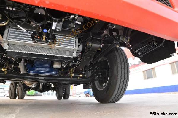 SHACMAN Light Truck Delong K3000 140 hp 4X2(6 wheels) 4.18m single-row flatbed light truck (China VI) Chassis (3) | 86Trucks