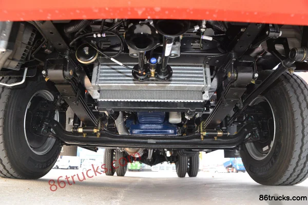 SHACMAN Light Truck Delong K3000 140 hp 4X2(6 wheels) 4.18m single-row flatbed light truck (China VI) Chassis (1) | 86Trucks