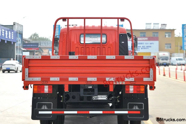Sinotruk HOWO Hanjiang 140 hp 4X2(6 wheels) 4.15m single-row flatbed light truck (China VI) Body (2) | 86Trucks