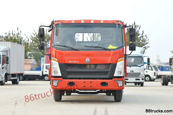 Sinotruk HOWO Hanjiang 160 hp 4X2(6 wheels) 4.15m Single Row Flatbed Light Truck (China VI) Exterior (2) | 86Trucks