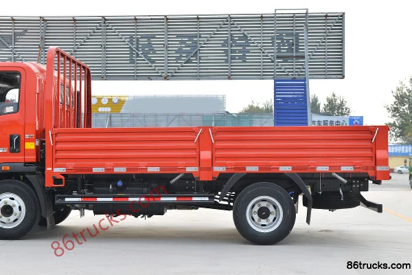 Sinotruk HOWO Hanjiang 160 hp 4X2(6 wheels) 4.15m Single Row Flatbed Light Truck (China VI) Body (2) | 86Trucks