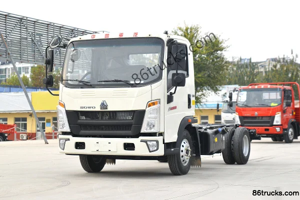 Sinotruk HOWO Hanjiang 140 hp 4X2(6 wheels) 4.15m single-row flatbed light truck (China VI) Exterior (3) | 86Trucks