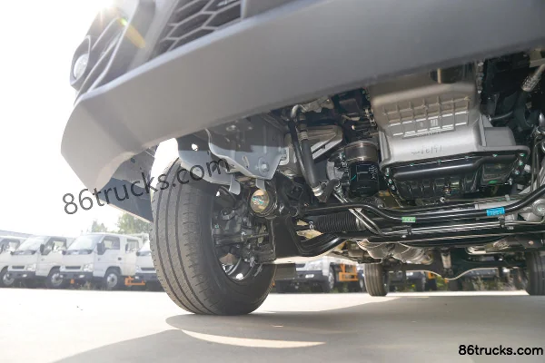 JMC Teshun 122hp 9-seat 2.8T Diesel Long Wheelbase Mid-High Roof Light Bus (China VI) Chassis (2) | 86Trucks