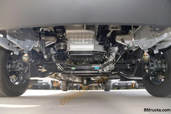 JMC Teshun 122hp 9-seat 2.8T Diesel Long Wheelbase Mid-High Roof Light Bus (China VI) Chassis (1) | 86Trucks