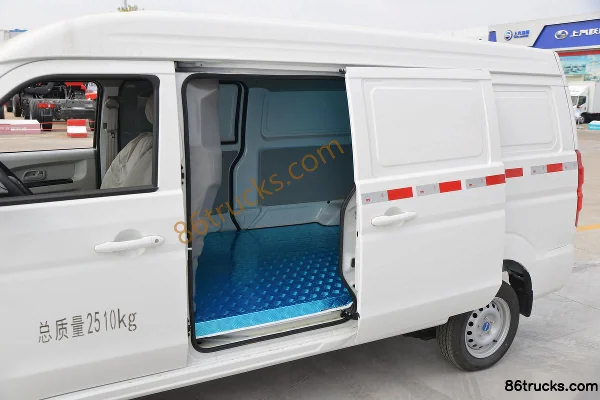 SRM Xinri X30L EV 2.5T 2-seat 4.495m pure electric van 41.68kWh Cargo Box (1) | 86Trucks