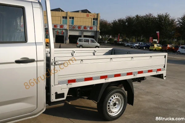 Karry X6 Zhifu type 1.6L 122 hp 4X2(6 wheels) gasoline 2.7m double-row drop-side micro truck (China VI) Body (1) | 86Trucks