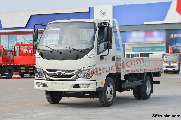 Foton Times Small Card Star 5 115hp 4X2(6 wheels) 3.67m single-row flatbed light truck (air brake) Exterior (3) | 86Trucks