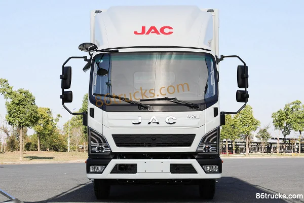 JAC Leading S6 Comfort Edition 152hp 4X2(6 wheels) 4.12m Single Row Box Truck (China VI) Exterior (2) | 86Trucks