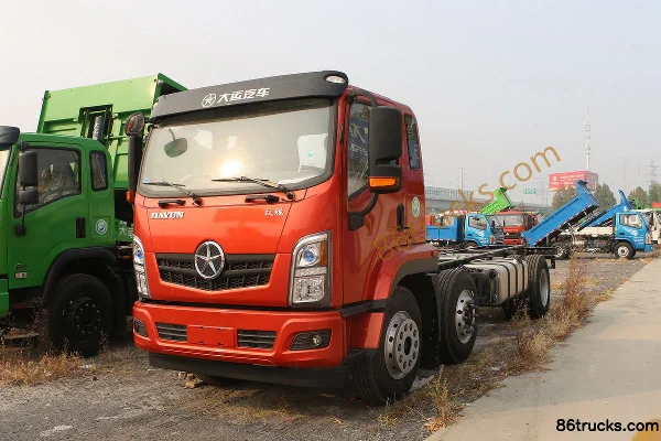 Dayun Zhisheng Standard Load 220hp 6X2(8 wheels) 5.8m Flatbed Truck (10-speed) Exterior (3) | 86Trucks