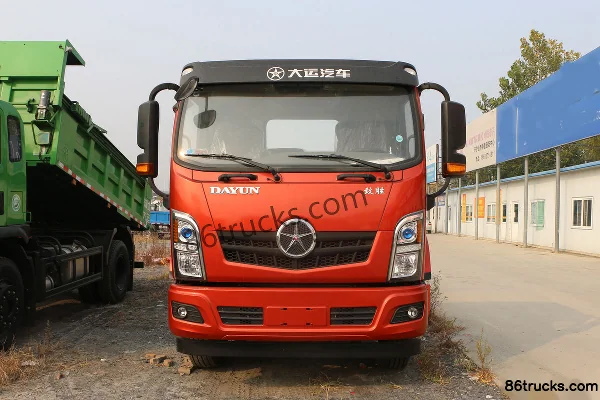 Dayun Zhisheng Standard Load 220hp 6X2(8 wheels) 5.8m Flatbed Truck (10-speed) Exterior (2) | 86Trucks