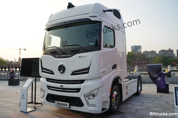 SHACMAN Delong X6000 600 hp 4X2(6 wheels) AMT Automatic Tractor Truck Exterior (3) | 86Trucks