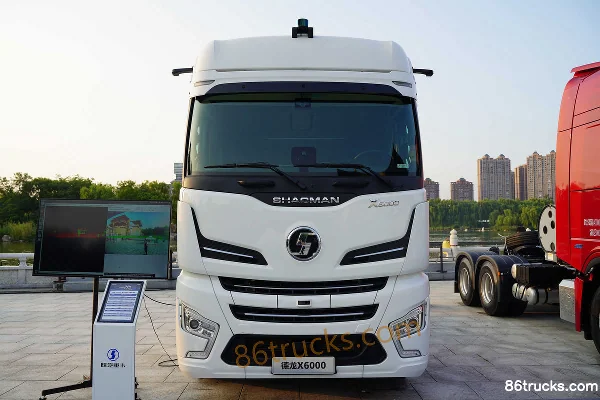 SHACMAN Delong X6000 600 hp 4X2(6 wheels) AMT Automatic Tractor Truck Exterior (2) | 86Trucks