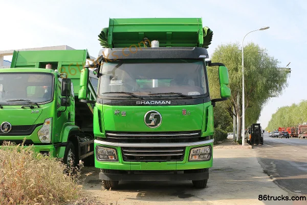 SHACMAN Commercial Vehicle Xuande Wing 6 Composite Edition 300 hp 6X2(8 wheels) 6m dump truck Exterior (2) | 86Trucks