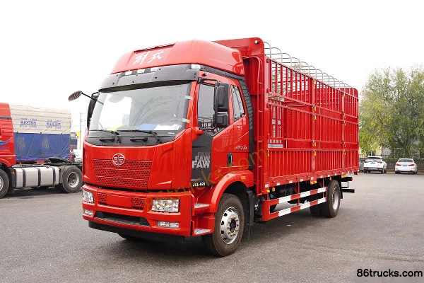 FAW Jiefang J6L Élite 260 ch 4X2(6 roues) 6,75 m camion porteur à grille (pont 435 soudé) Extérieur (3) | 86Trucks