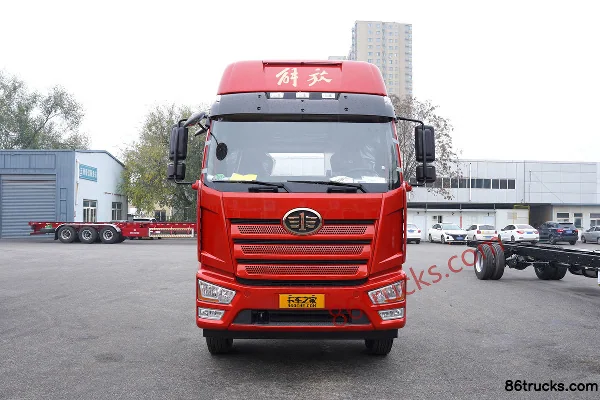 FAW Jiefang J6L Medium Truck Zunxiang Edition Green Pass Version 260 hp 4X2(6 wheels) 6.75m Flatbed Cargo Truck (China VI)(High Roof)(Ratio