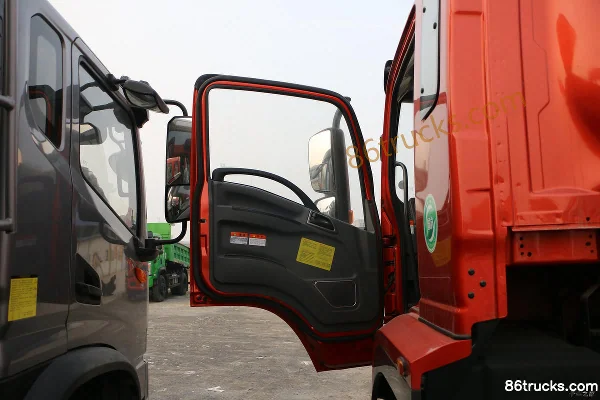 Dayun Zhisheng 220hp 6X2(8 wheels) 5.8m Flatbed Cargo Truck (Shortened Axle) Cab (1) | 86Trucks