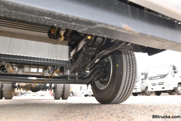 Foton Aoling Xin Jieyun 170 ch 4X2(6 roues) camion léger à ridelles cabine simple 4,17 m (China VI) Châssis (3) | 86Trucks