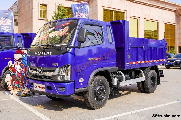 Foton King Kong S1 PLUS 150hp 4X2(6 wheels) 3m Dump Truck (China VI) Exterior (2) | 86Trucks