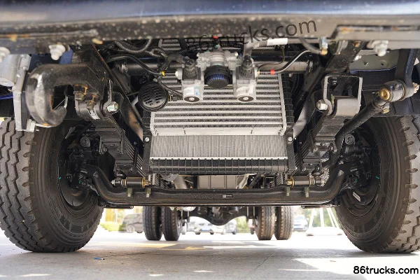 Foton King Kong S1 PLUS 150hp 4X2(6 wheels) 3m Dump Truck (China VI) Chassis (1) | 86Trucks