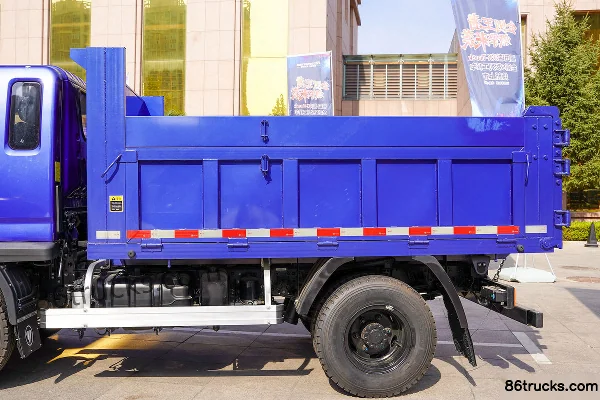 Foton King Kong S1 PLUS 150hp 4X2(6 wheels) 3m Dump Truck (China VI) Body (1) | 86Trucks