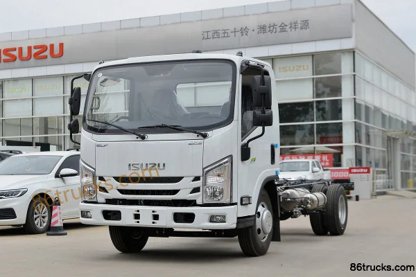 Jiangxi Isuzu Wing Release EC5 116hp 4X2(6 wheels) Power Truck Chassis (China VI) Exterior (3) | 86Trucks
