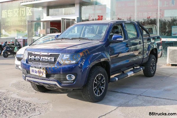 Huanghai N2S 2020 Ultimate 2.4T Gasoline 218hp 4WD 6-speed manual double-cab pickup (China VI) (3) | 86Trucks