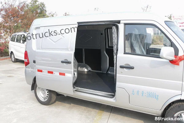 Dongfeng K05S 92 hp 1.3L Gasoline 2-Seat Van Truck (China VI) Body (2) | 86Trucks