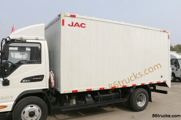 JAC Kangling J3 Narrow Body 115 hp 4X2(6 wheels) 4.15m Single Row Box Light Truck (1) | 86Trucks