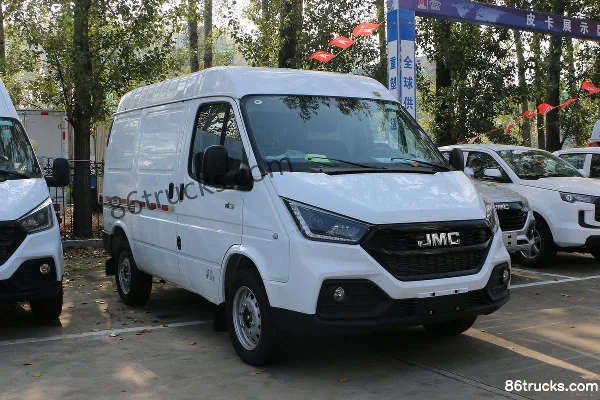 JMC Teshun 122 hp 2.8T diesel 3-seat manual short wheelbase medium roof enclosed van Exterior
