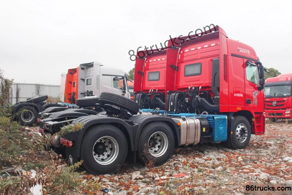 Foton Auman GTL Supreme Edition 520hp 6X4(10 wheels) AMT Automatic Tractor Truck (China VI)(Dual Fuel Tanks) Exterior (3) | 86Trucks