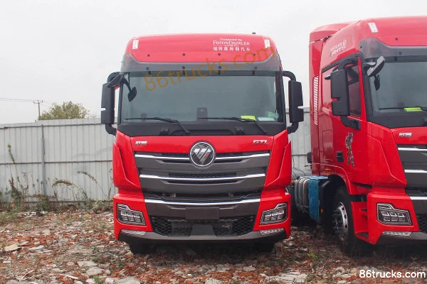 Foton Auman GTL Supreme Edition 520hp 6X4(10 wheels) AMT Automatic Tractor Truck (China VI)(Dual Fuel Tanks) Exterior (2) | 86Trucks