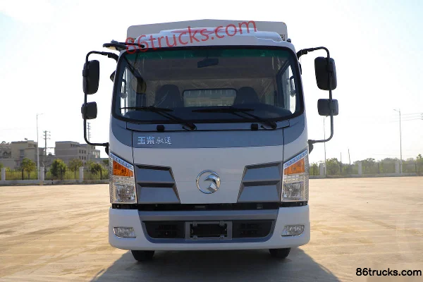Yuchai New Energy EC344F 4.5T 4.125m single-row pure electric stake truck 106.95kWh 4X2(6 wheels) Exterior (2) | 86Trucks