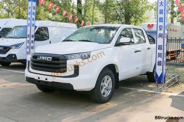 JMC Xin Baodian 2022 édition confort 2.5T diesel 140 ch manuel deux roues motrices empattement standard double cabine pick-up (China VI) (3)