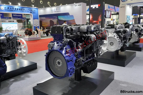 Weichai WP15NG530E61 530 ch 14.6L China VI moteur au gaz naturel Extérieur (3) | 86Trucks