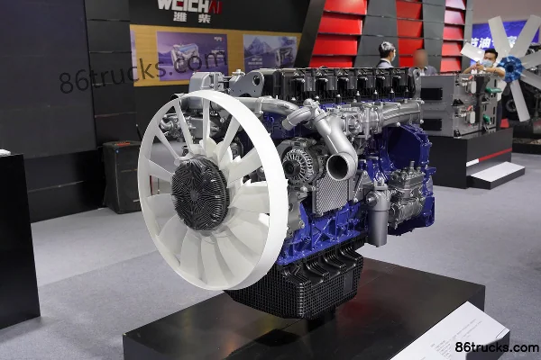 Weichai WP15NG530E61 530 hp 14.6L China VI Natural Gas Engine Exterior