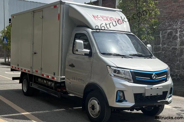 Changan Kuayue King X3 PLUS EV Standard Range Edition 4T 3.57m single-row pure electric van truck 55.7kWh 4X2(6 wheels)