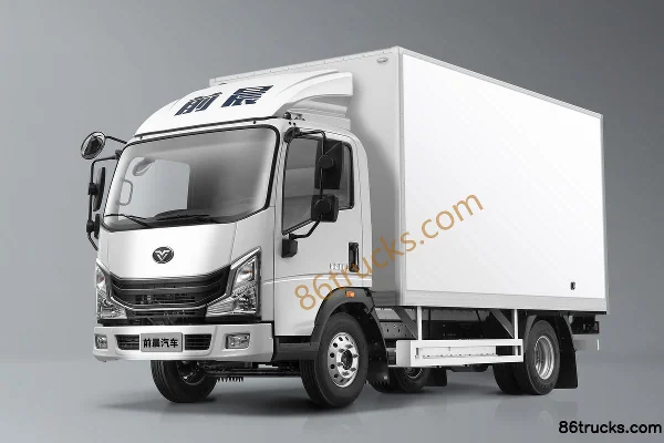 Qianchen Auto EC1 single-row pure electric van light truck 85.41kWh 4X2(6 wheels) Exterior (3) | 86Trucks