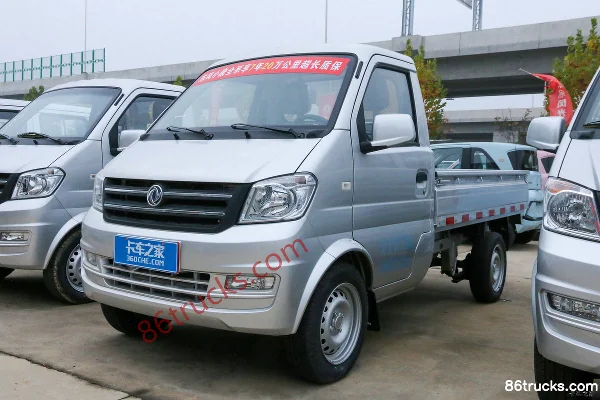 Dongfeng K01 1.3L 92hp 4X2(6 wheels) Gasoline 2.26m Single Row Flatbed Mini Truck Exterior (3) | 86Trucks