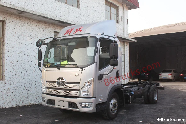 FAW Jiefang Lingtu 163hp 4X2(6 wheels) 4.16m AMT Automatic Single Row Van Light Truck Exterior (3) | 86Trucks