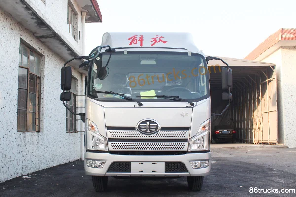 FAW Jiefang Lingtu 163hp 4X2(6 wheels) 4.16m AMT Automatic Single Row Van Light Truck Exterior (2) | 86Trucks