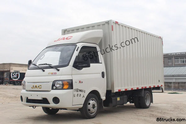 JAC Kaida X5 1.6L 120ch 4X2(6 roues) essence 3,5m camion léger fourgon cabine simple (China VI) Extérieur (3) | 86Trucks