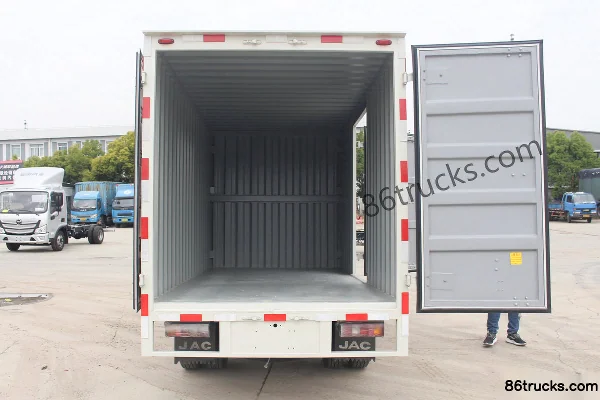 JAC Kaida X5 1.6L 120ch 4X2(6 roues) essence 3,5m camion léger fourgon cabine simple (China VI) Carrosserie (2) | 86Trucks