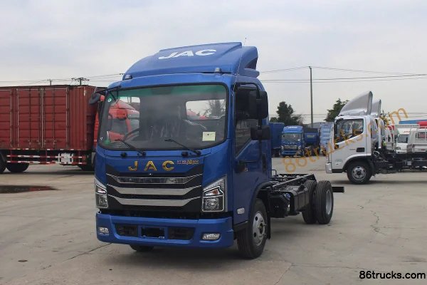 JAC Yunduoduo N5 version luxe 140 ch 4X2(6 roues) 4,1 m camion léger fourgon à cabine simple (China VI) Extérieur (3) | 86Trucks