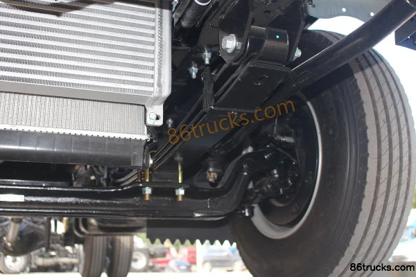 JAC Yunduoduo N5 version luxe 140 ch 4X2(6 roues) 4,1 m camion léger fourgon à cabine simple (China VI) Châssis (3) | 86Trucks