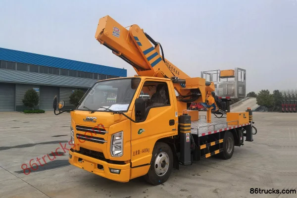 JMC New Shunda 116 hp 4X2(6 wheels) Aerial Work Truck (Chengli brand) Exterior (2) | 86Trucks
