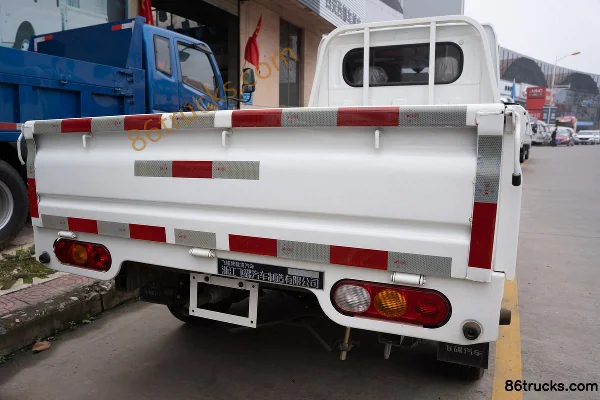 Feidi Q3 série 122 ch 4X2(6 roues) micro camion plateau à ridelles simple cabine 3 m Carrosserie (2) | 86Trucks